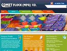 Tablet Screenshot of flockpowderindia.com